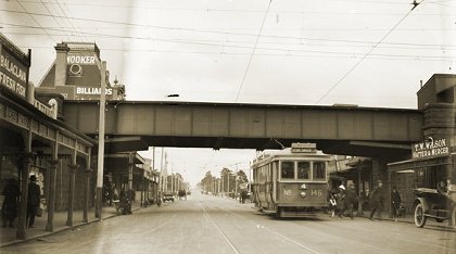 Q 146 at Carlisle Street, Balaclava, circa 1923. Photograph courtesy Public Record Office Victoria