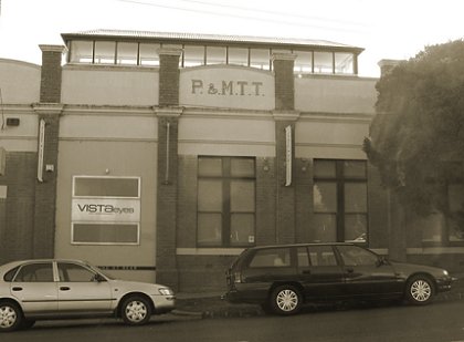 Ex-PMTT substation, Rusden Street, Elsternwick, July 2012. Now used as offices for a design studio. Photograph courtesy Noelle Jones.