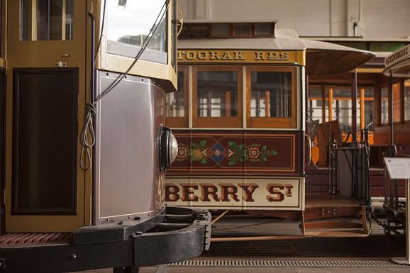 At the Melbourne Tram Museum. Photograph courtesy Adam Chandler