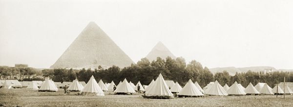 No 2 Australian General Hospital AIF, Mena, Egypt, January 1915. Photograph courtesy Australian War Memorial