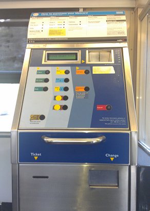 Metcard coin-operated ticket machine. Photograph courtesy Noelle Jones