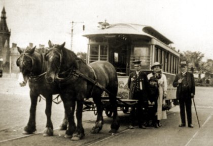 MTOC horse tram No 43. Photograph courtesy Coburg Historical Society