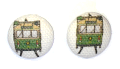 Ariella tram earrings