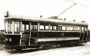 MBCTT No 16 (later M&MTB No 180) in original condition, 1916. Photograph PTC collection
